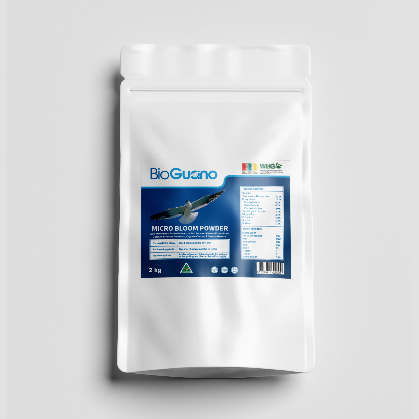 BioGuano Micro Bloom Powder 2 kg