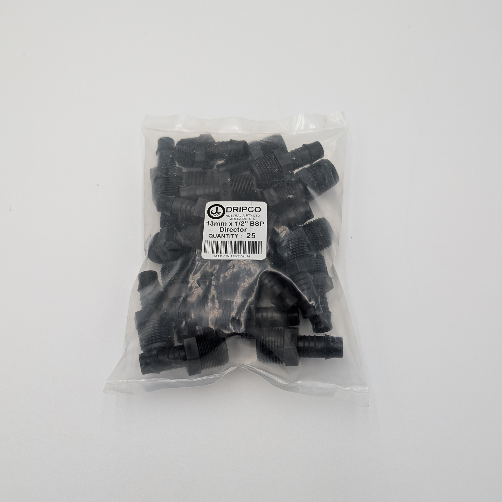 Dripco 13 x 15 mm Male BSP Director (pack of 25)
