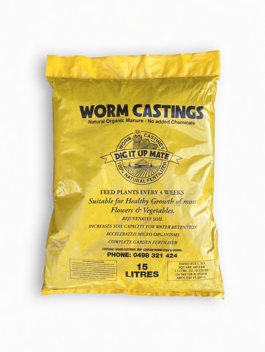 Dig It Up Mate Worm Castings 15 L