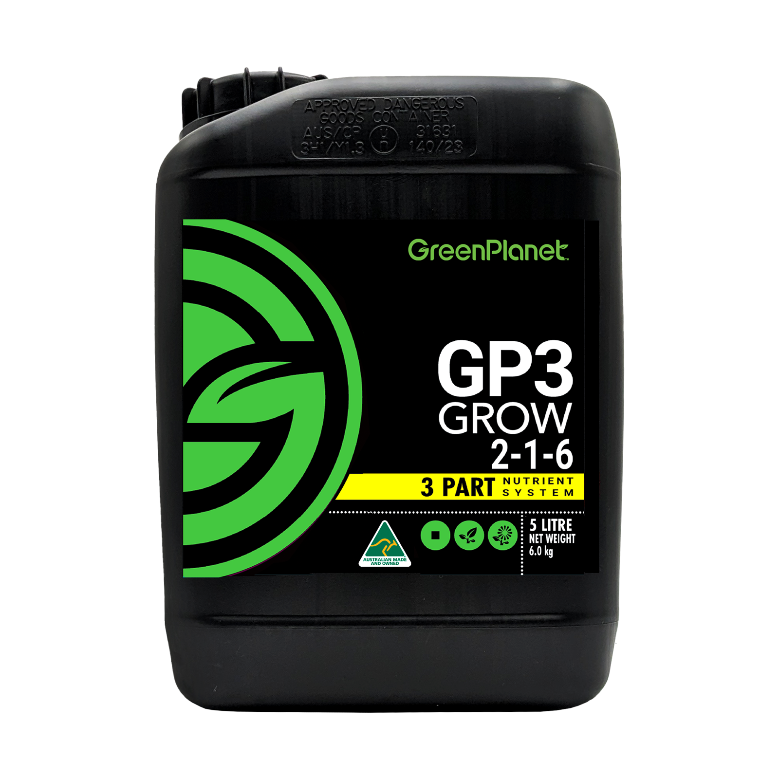 GP3 Grow 5 L