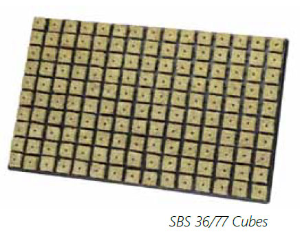 Grodan SBS 18 trays x 77 Cubes - 1386 Carton Grodan SBS 18 trays x 77 Cubes - 1386 Carton