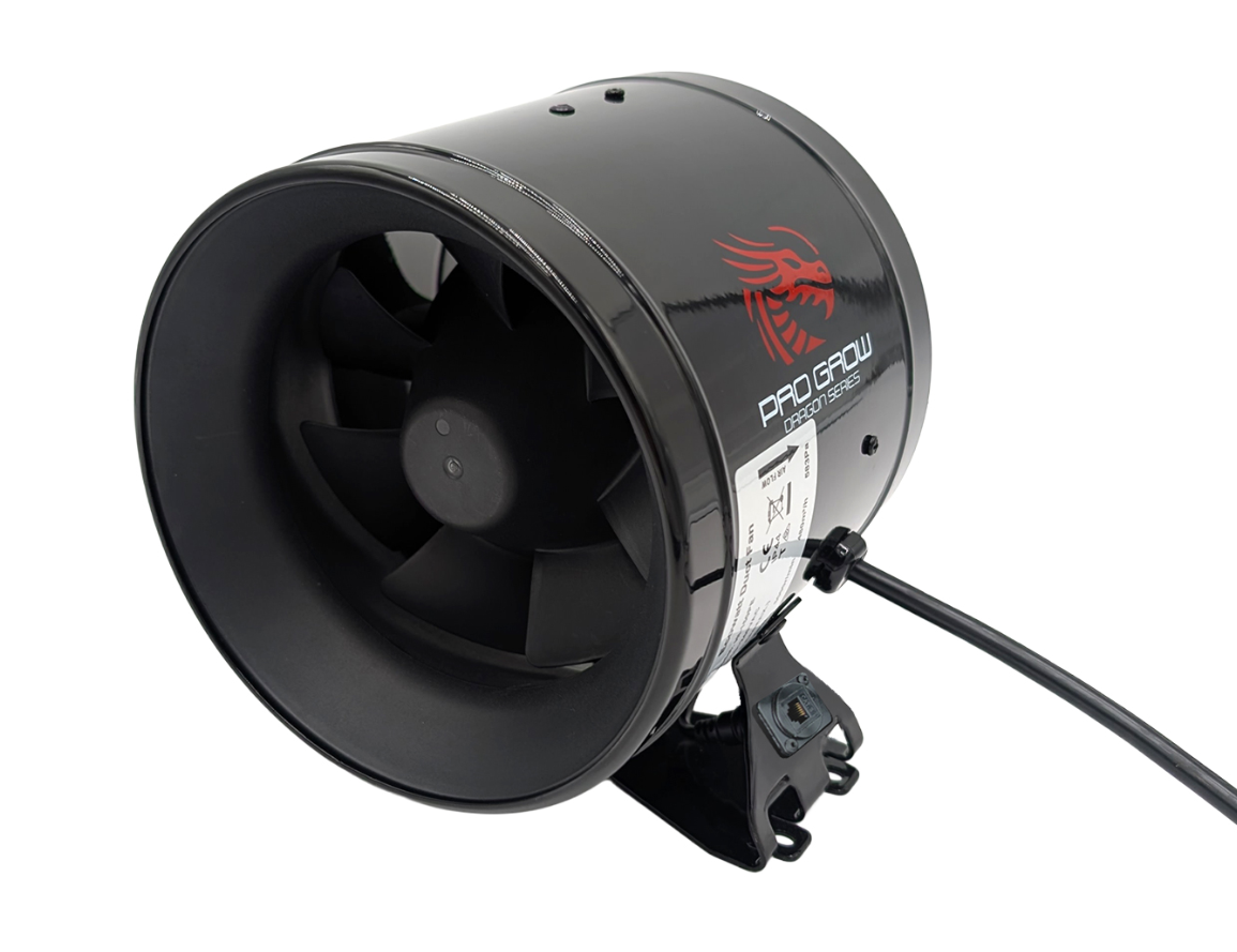 Pro Grow Dragon Series Fan 150 mm with Collar