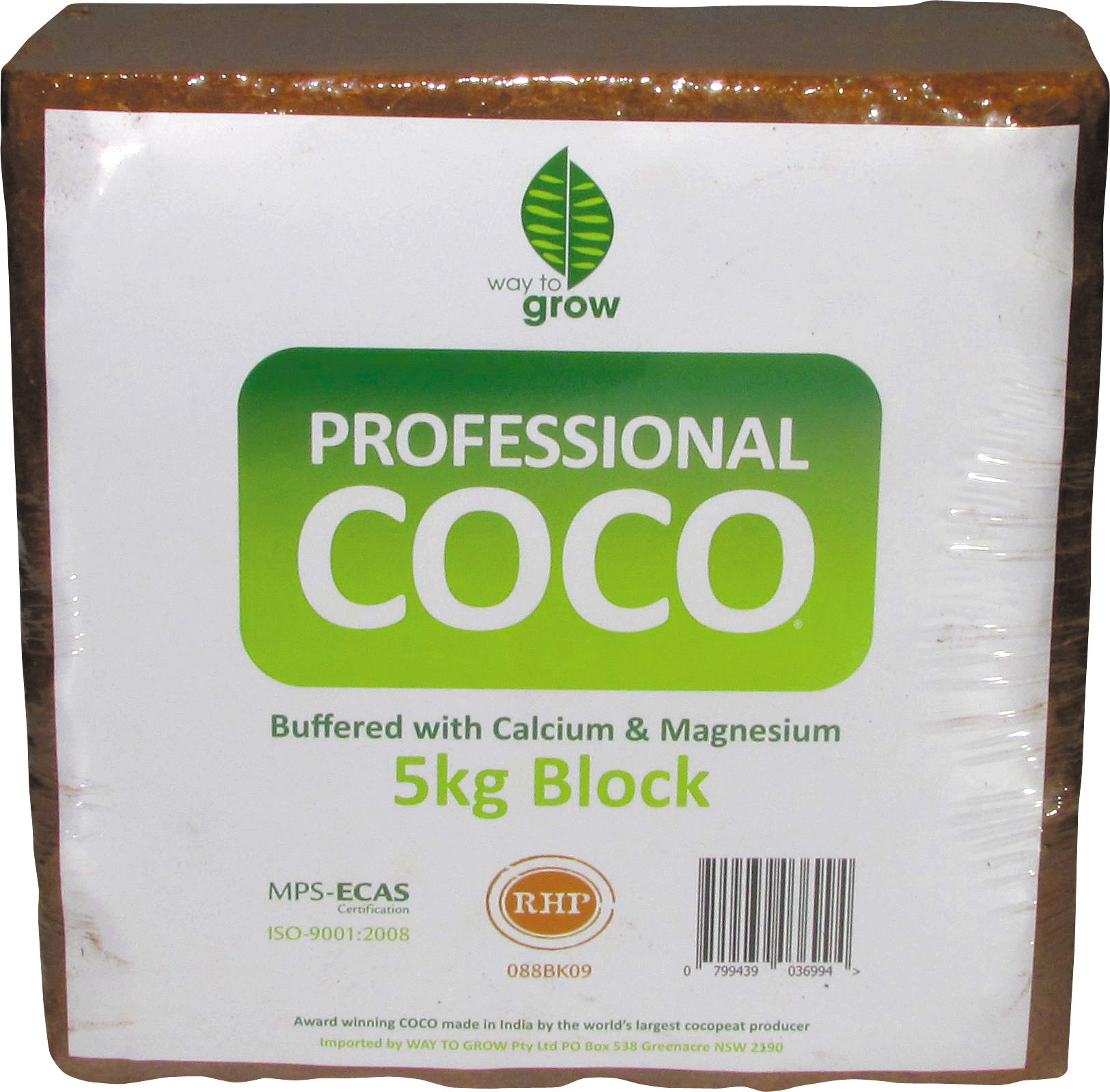 W2G Professional Coco 5 kg block