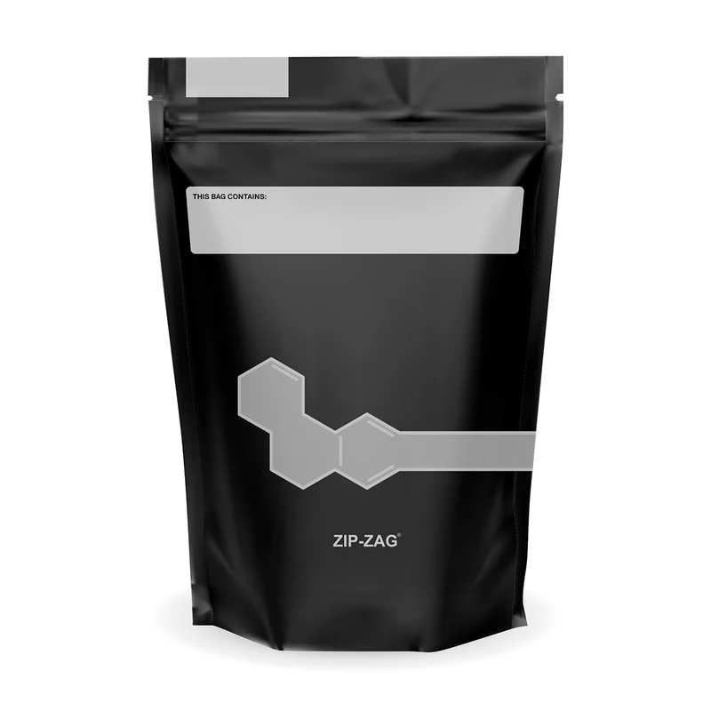 Zip-Zag Pouch Bag 1/4 lb 113 g 100 Pack