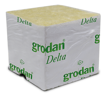 Grodan Delta 4G Cubes No/Hole (75x75x60 mm) 384/ctn