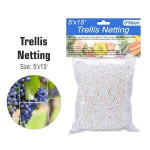 Trellis Mesh Netting 1.5 m x 4.5 m (150 mm mesh)