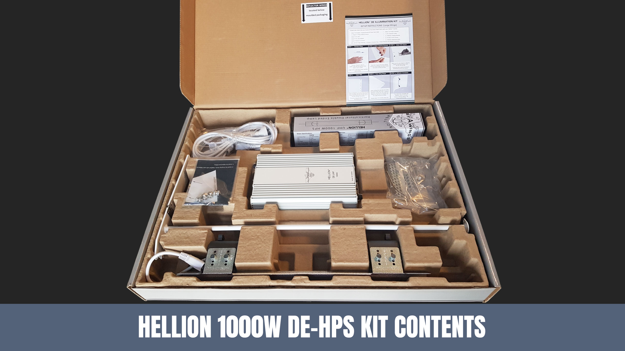 Adjust-A-Wings Hellion 1000 W HPS Kit