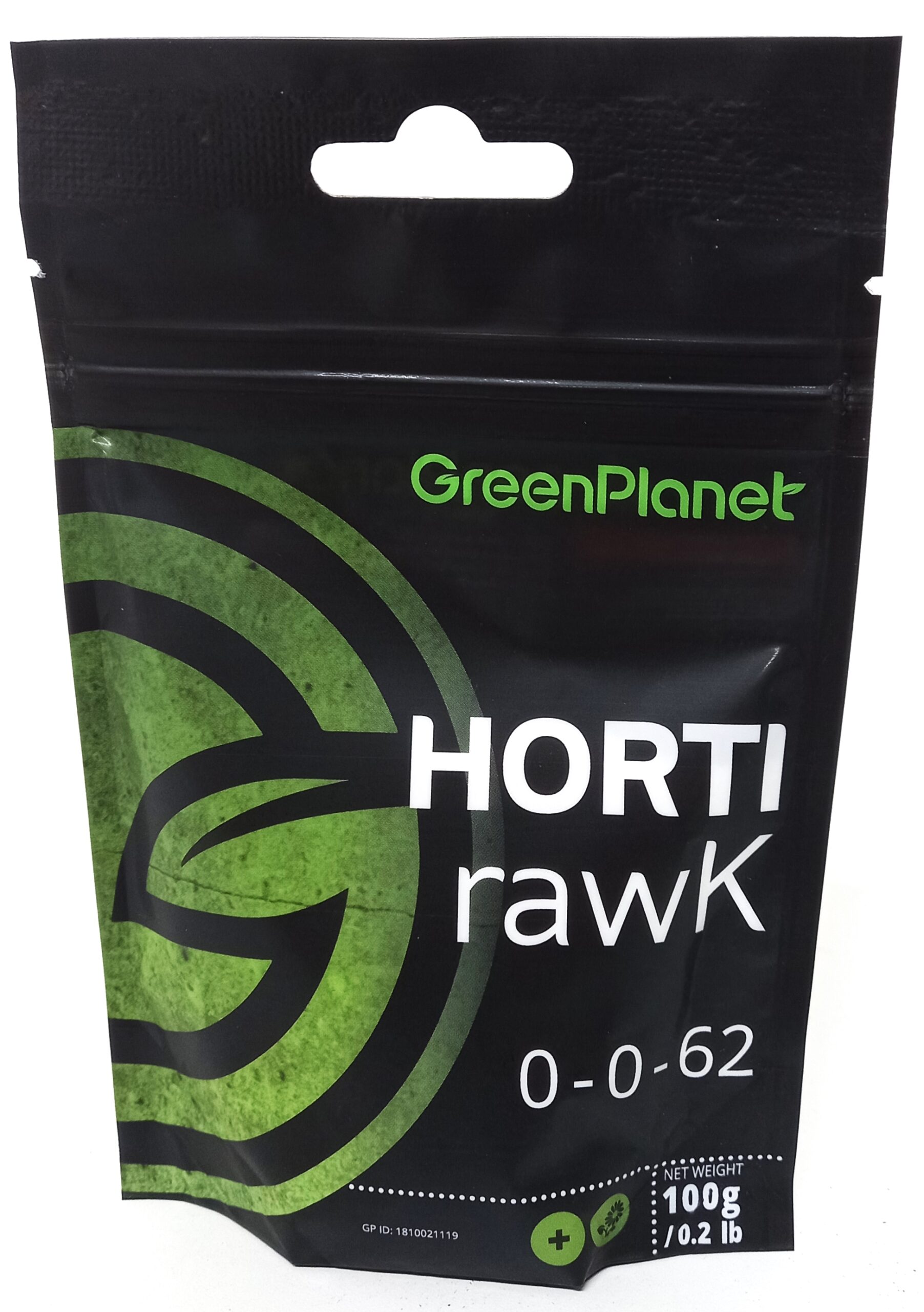 GreenPlanet HORTI rawK 100 g