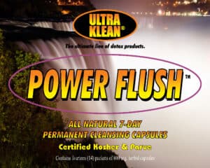Power Flush Cleansing Capsules 14 x 600 mg