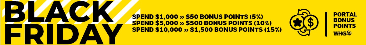 Black Friday Bonus Points