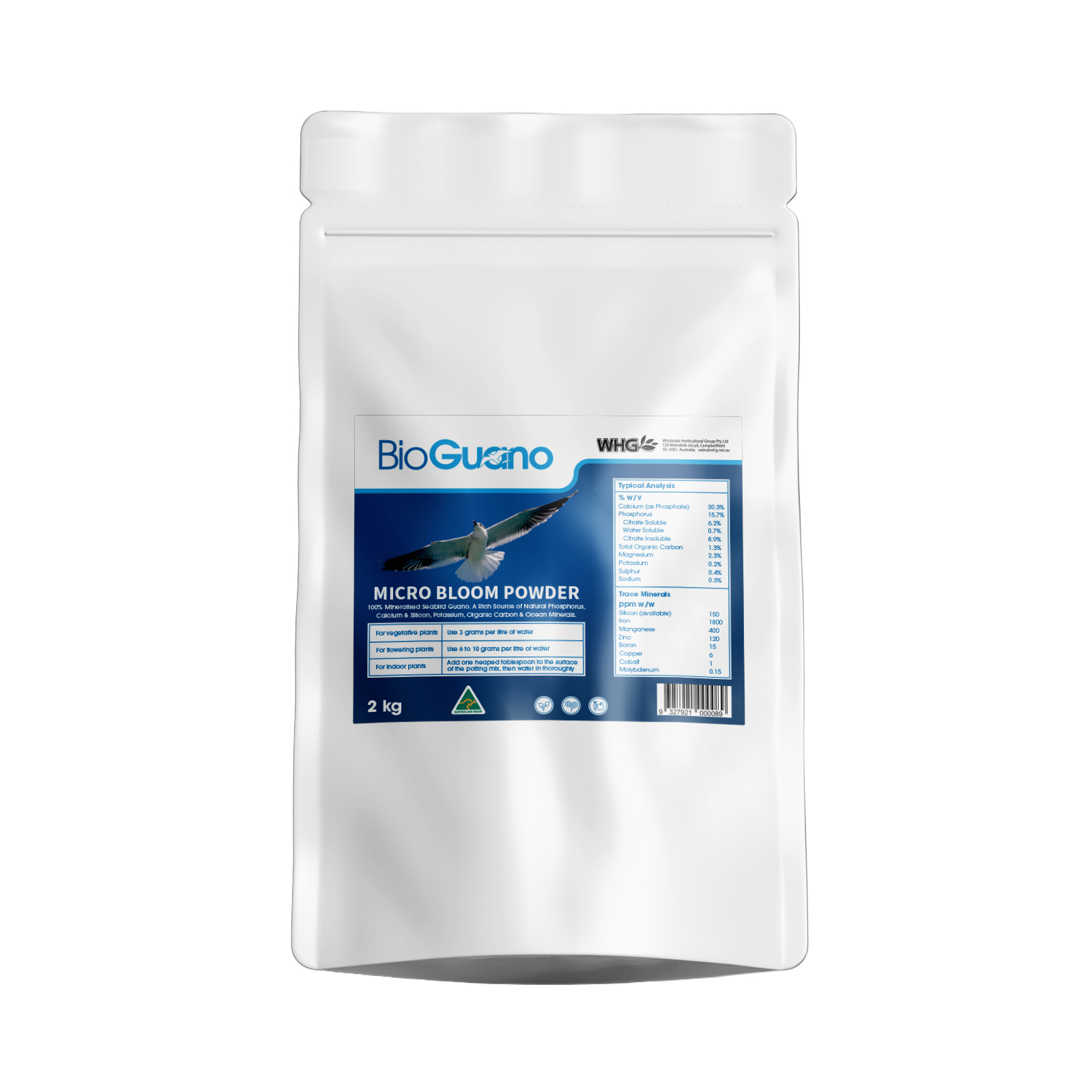 BioGuano Micro Bloom Powder 2 kg